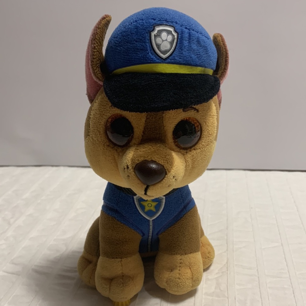 Ty Paw Patrol Chase 6” Plush Beanie Boo